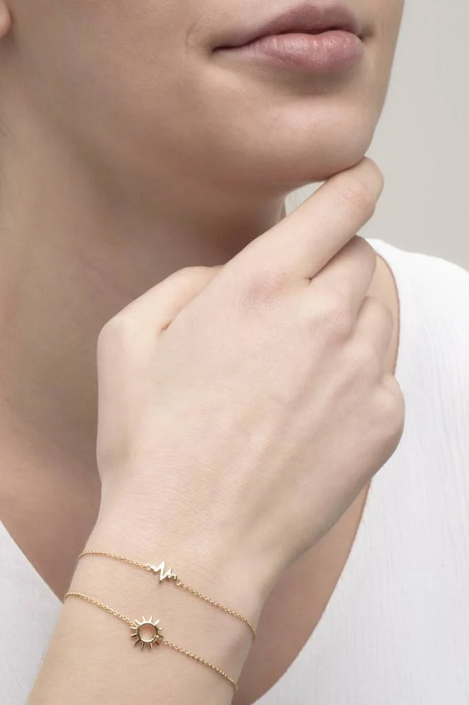 Armband "Rise" - 14 K vergoldet – Bild 3