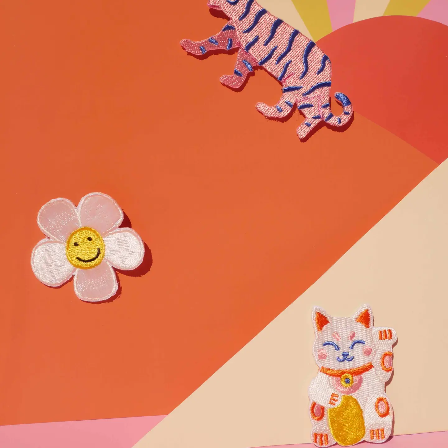 Daisy - Patch zum Aufbügeln – Bild 3