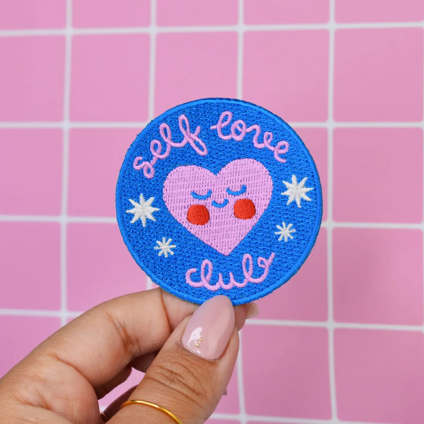 Self Love Club - Patch zum Aufbügeln