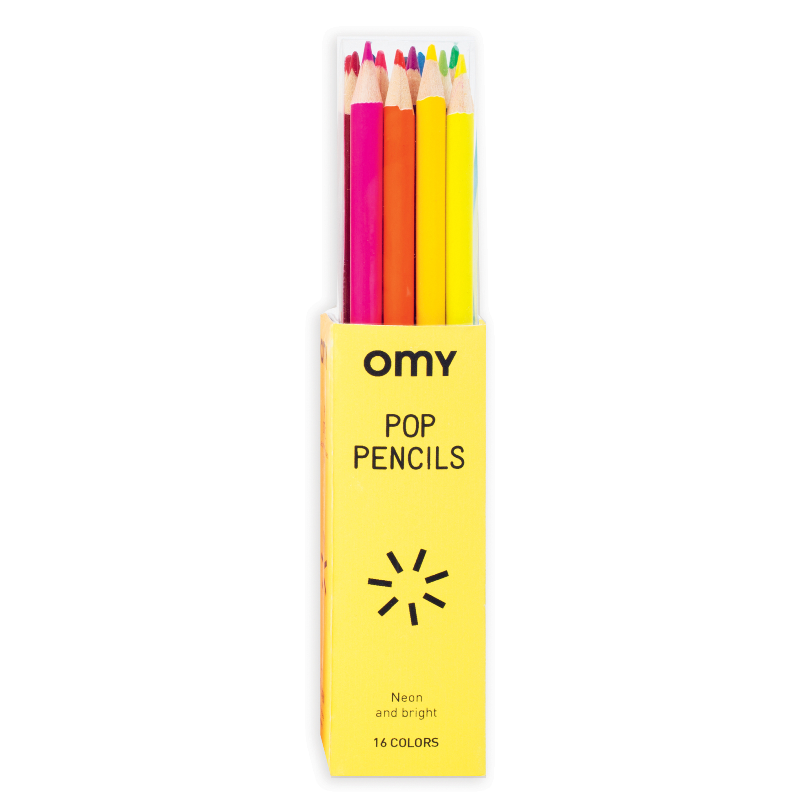 Buntstifte "Pop Colored Pencils" | 16 Stück