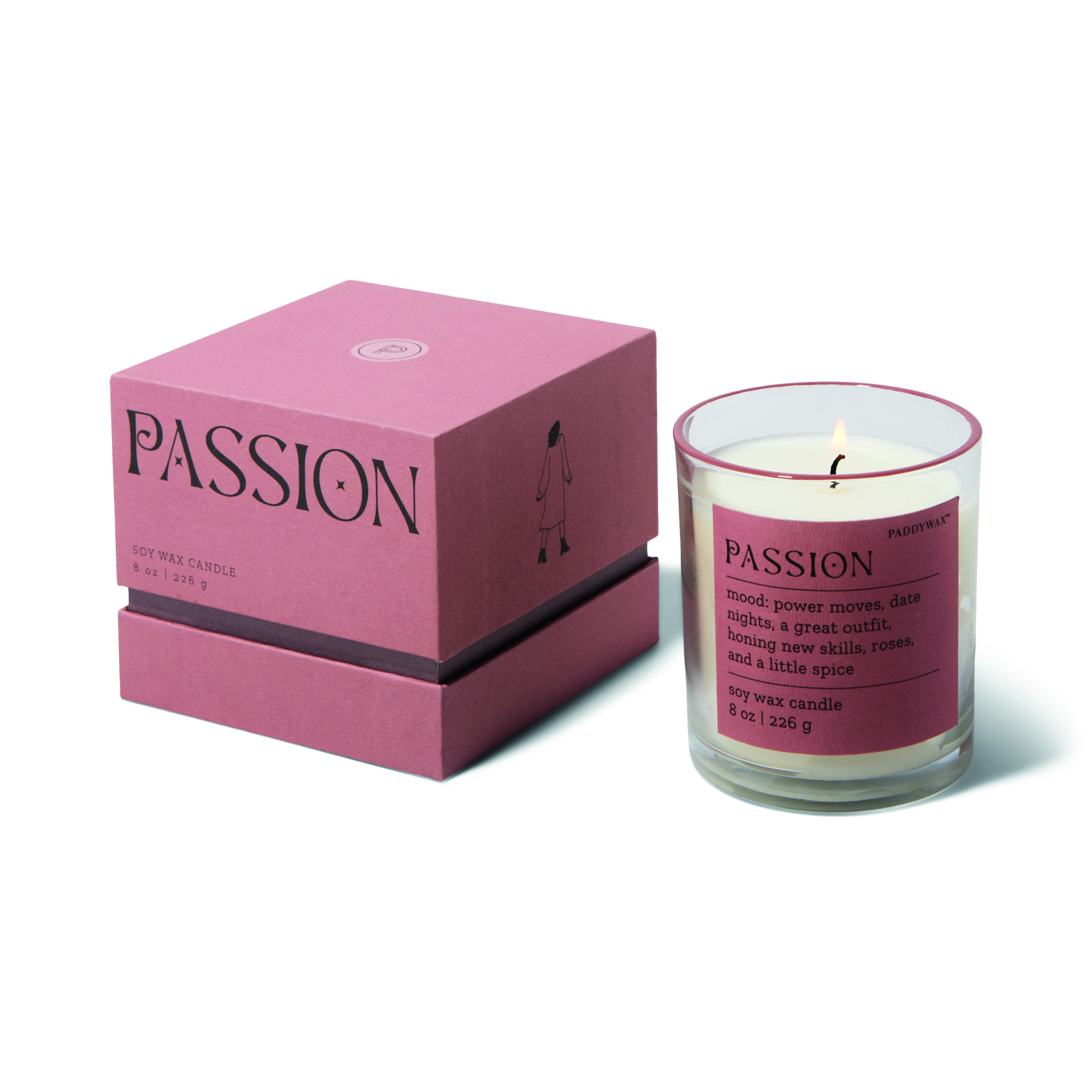 Duftkerze "Mood Candle PASSION" - Saffron & Rose