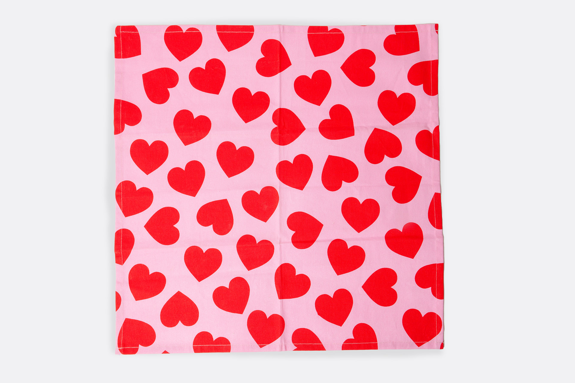 2-er Set Geschirrtücher Love - in Rosa-Rot – Bild 4