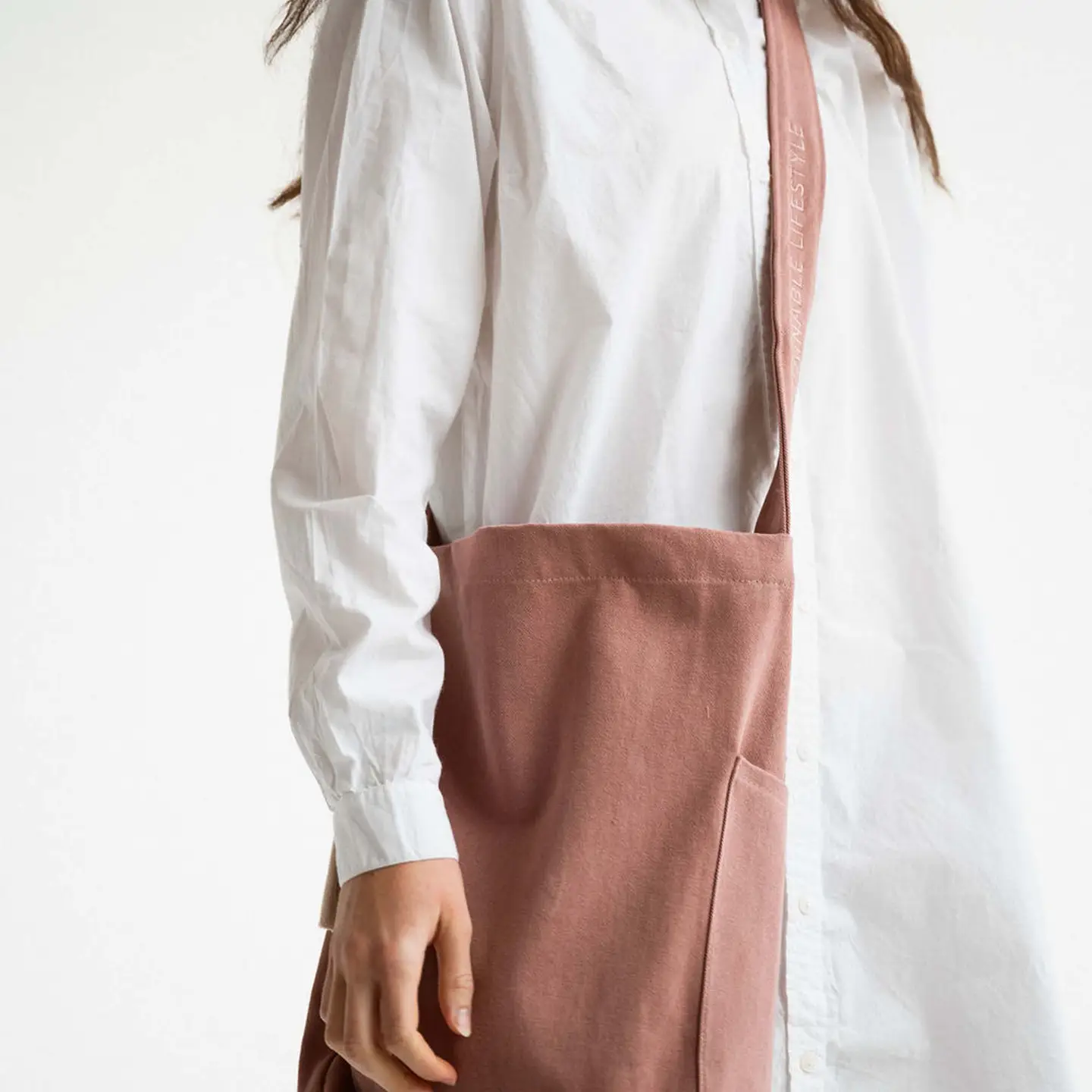 Mira Canvas Tasche aus Baumwolle | Burlwood – Bild 3