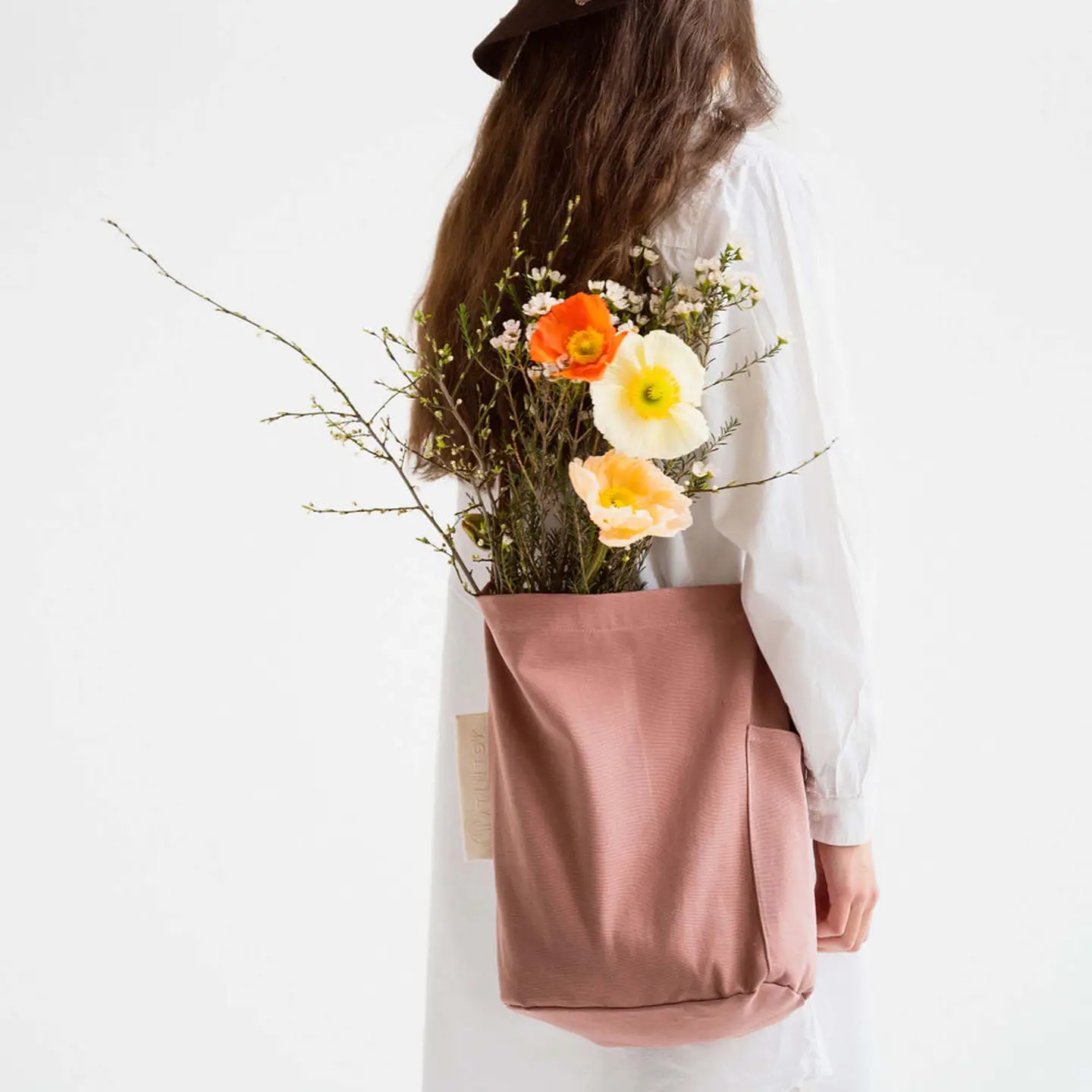 Mira Canvas Tasche aus Baumwolle | Burlwood – Bild 2