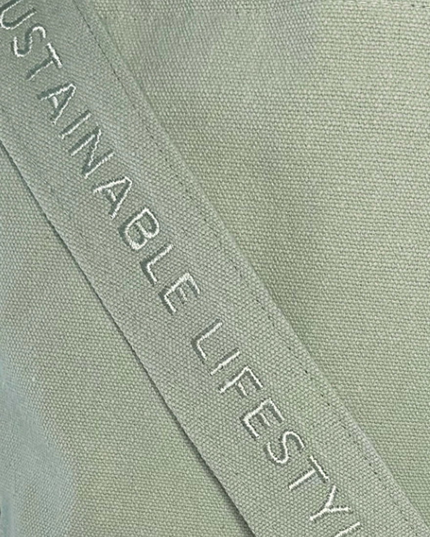 Mira Canvas Tasche aus Baumwolle | Sea Foam – Bild 6