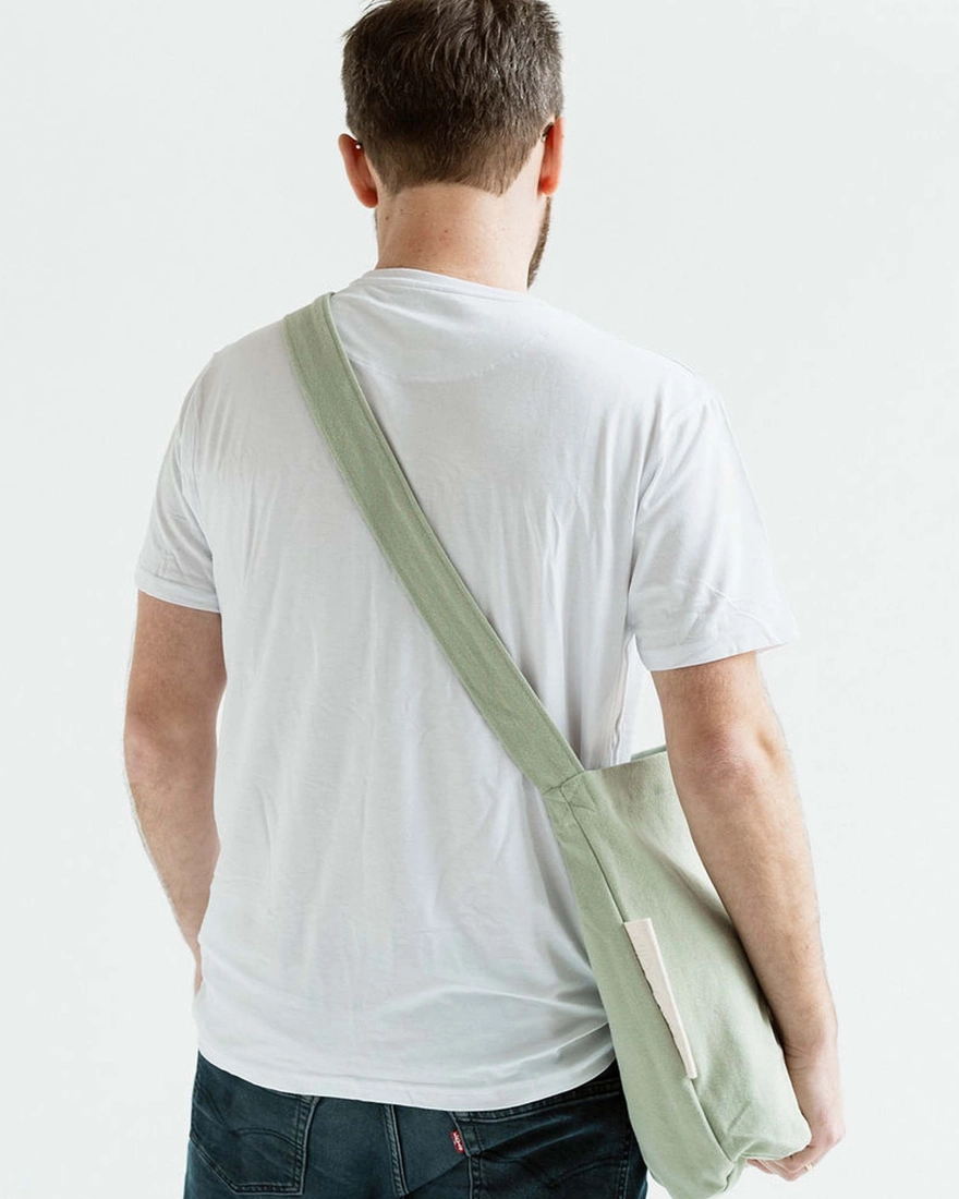 Mira Canvas Tasche aus Baumwolle | Sea Foam – Bild 4