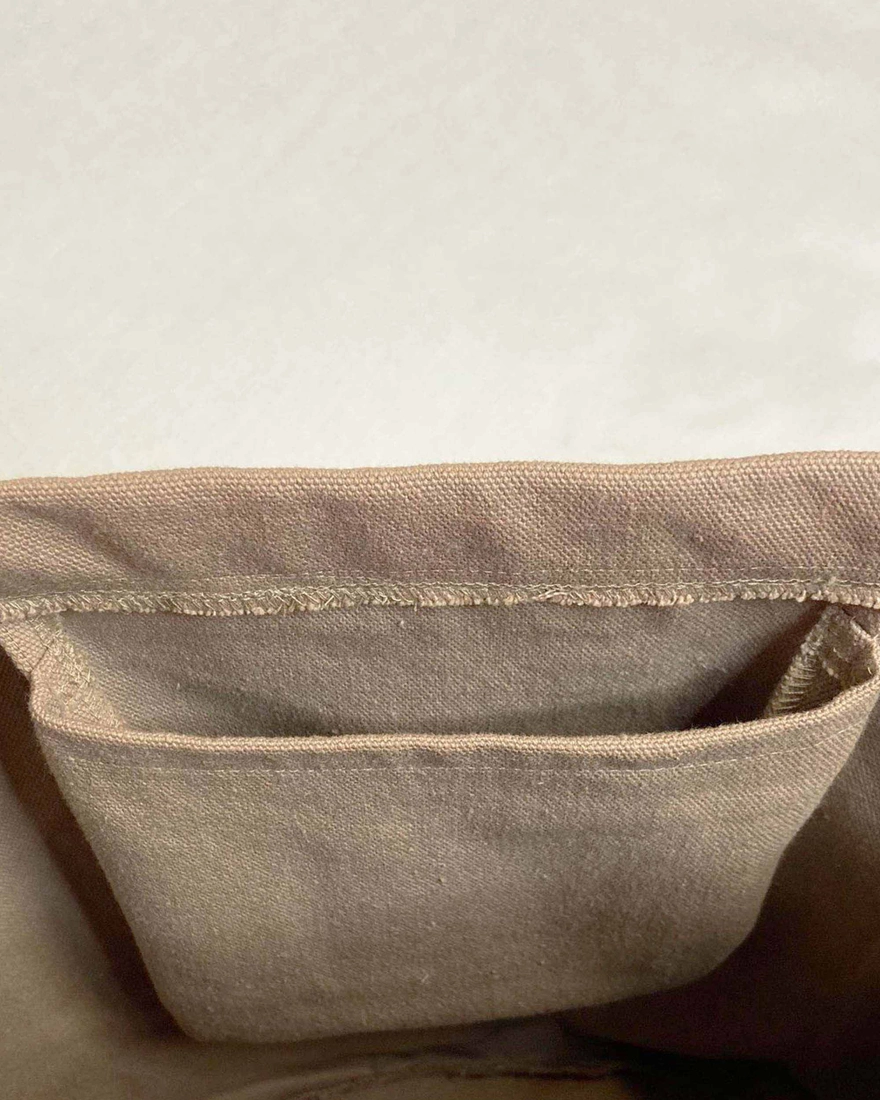 Rima Canvas Tasche aus Baumwolle | Mocha – Bild 7