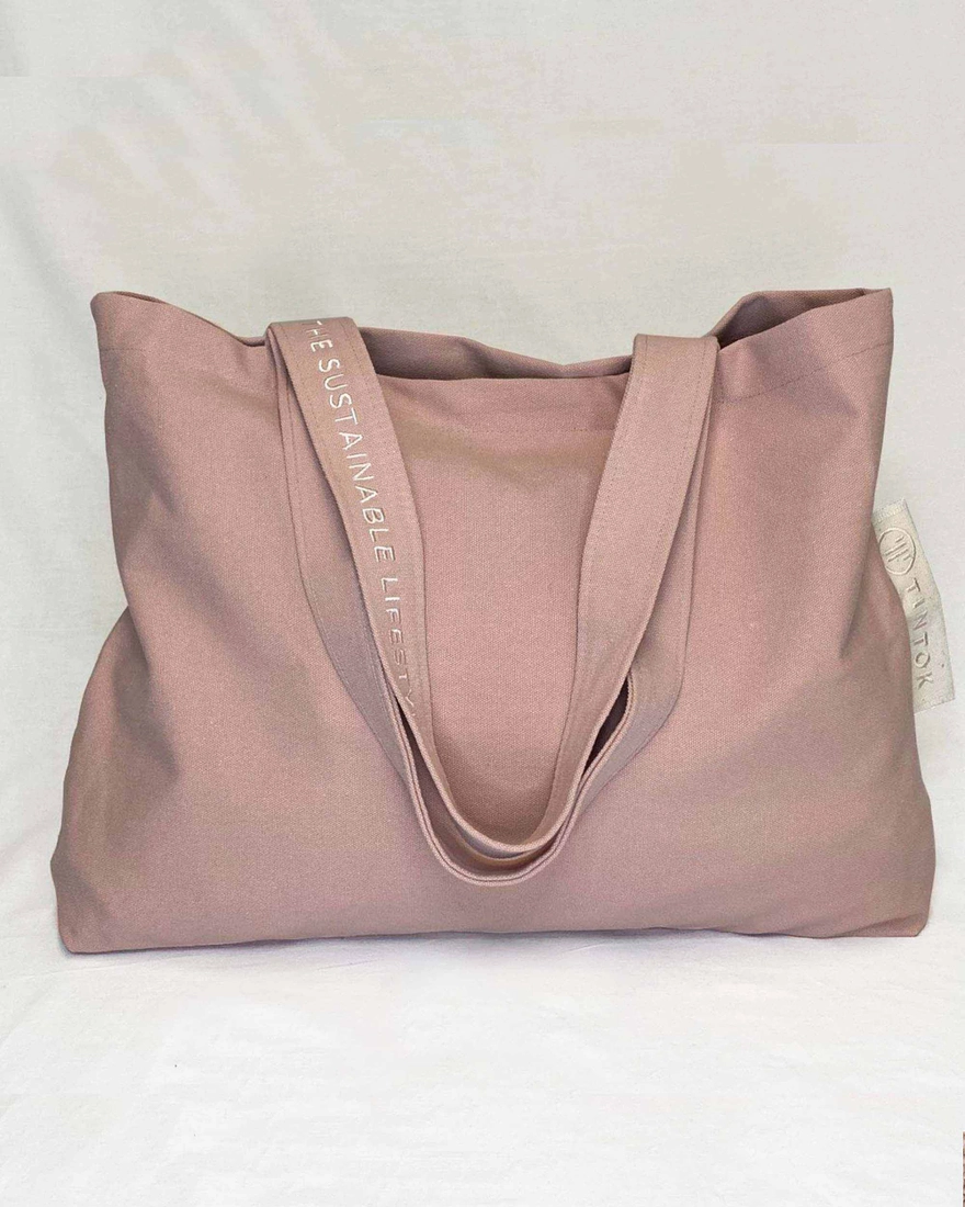 Rima Canvas Tasche aus Baumwolle | Rose – Bild 7