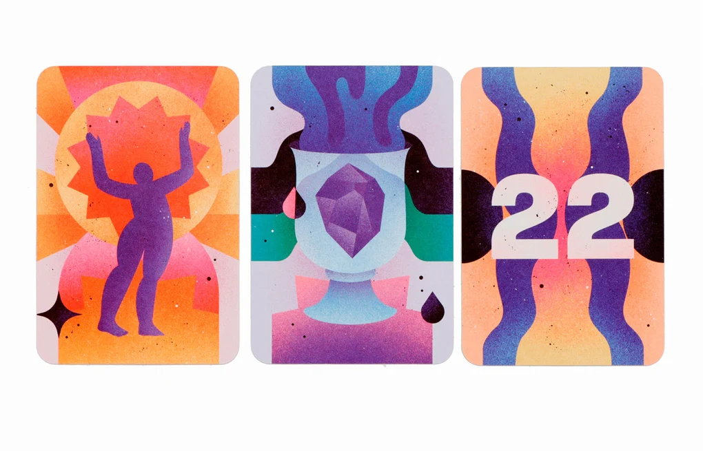 Karten-Set "Dein kosmisches Jahr - Entdecke das Potenzial jedes einzelnen Tages" von Theresa Cheung – Bild 4