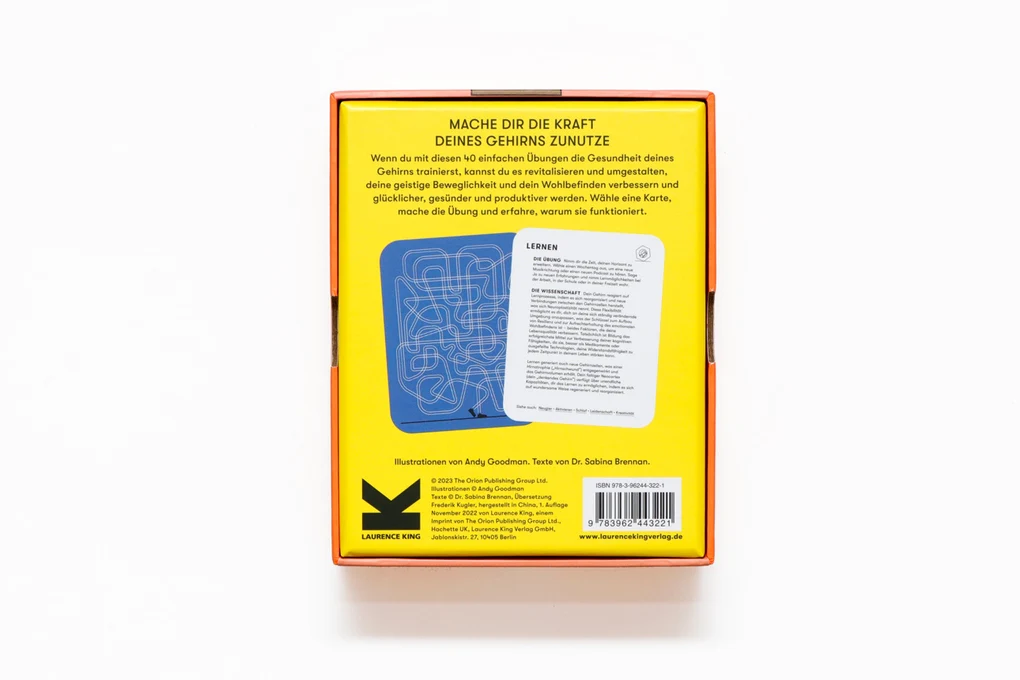 Karten-Set "Gehirnjogging - 40 Workouts für deine Hirngesundheit" von Sabina Brennan – Bild 8
