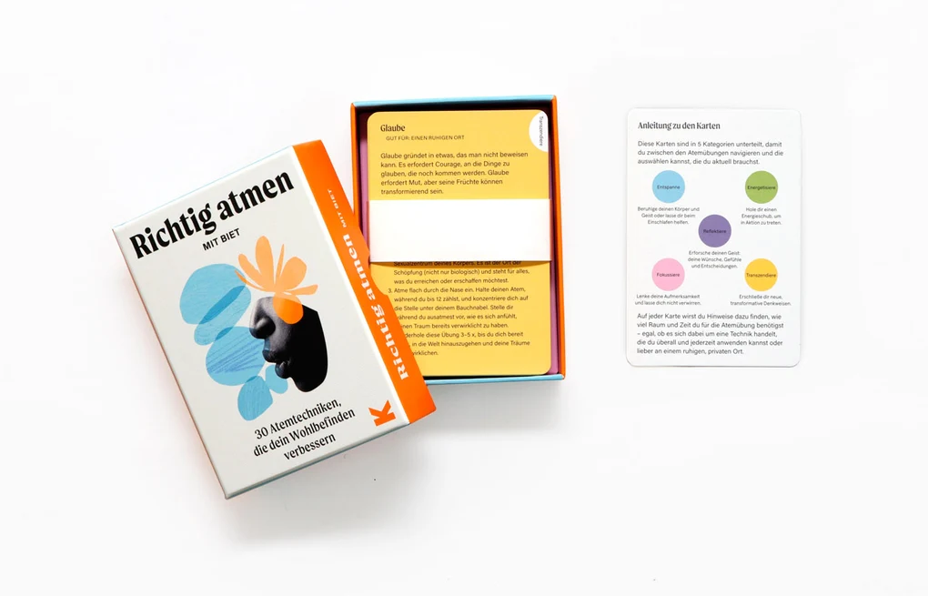 Karten-Set "Richtig atmen mit Biet - 30 Atemübungen für mehr Wohlbefinden" von Biet Simkin – Bild 7