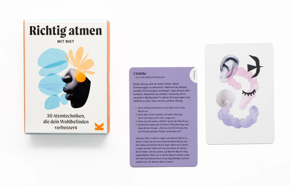 Karten-Set "Richtig atmen mit Biet - 30 Atemübungen für mehr Wohlbefinden" von Biet Simkin – Bild 4