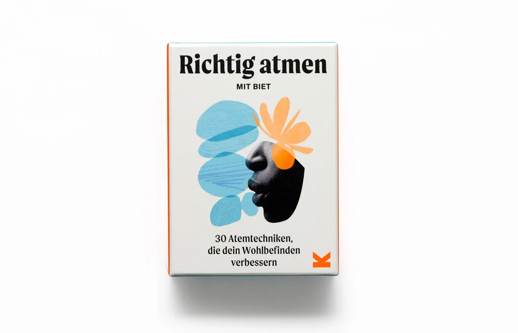 Karten-Set "Richtig atmen mit Biet - 30 Atemübungen für mehr Wohlbefinden" von Biet Simkin