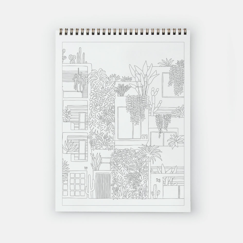 Malbuch für Erwachsene - mit 21 Illustrationen – Bild 7