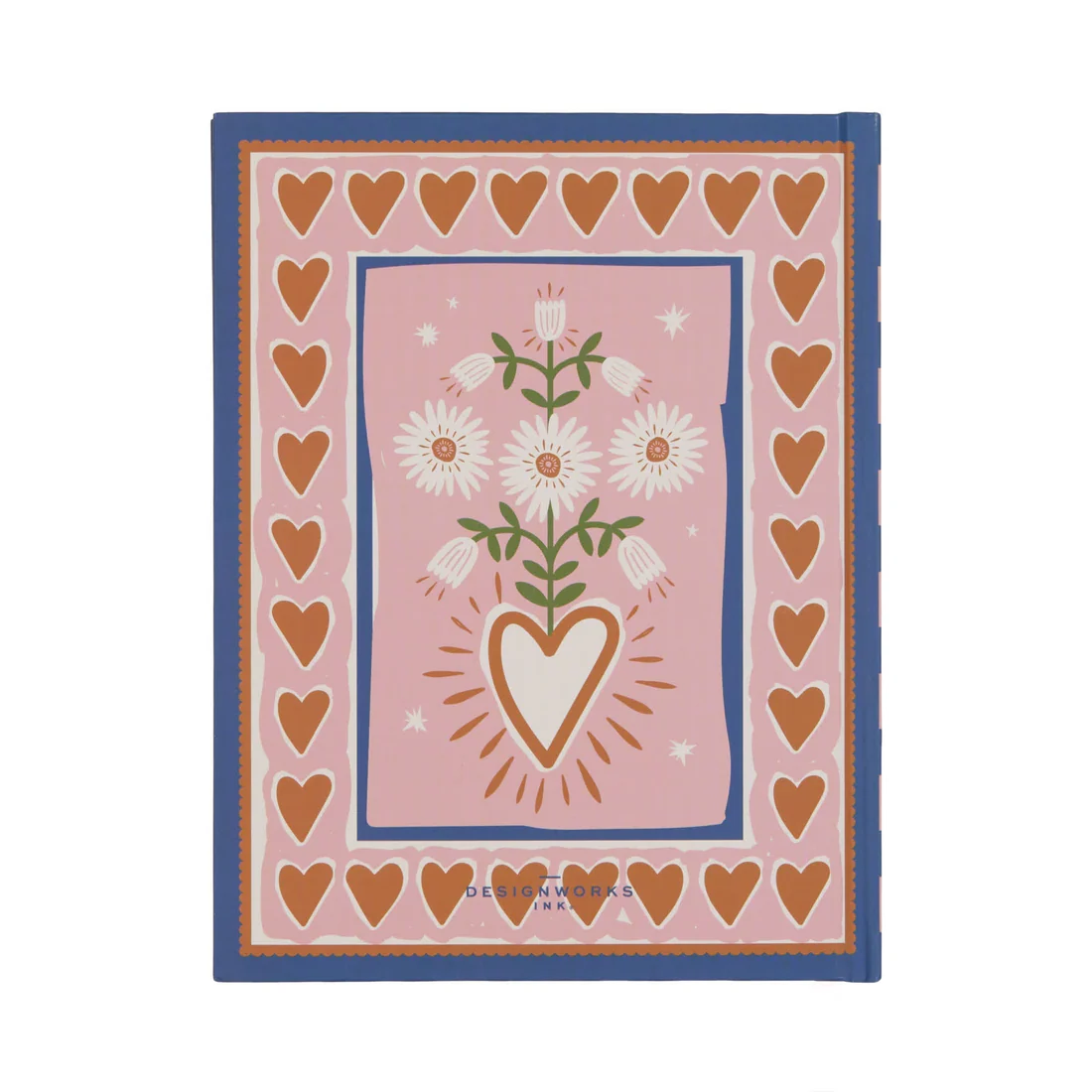 Notizbuch "A Dopo - Hearts" - 192 linierte Seiten